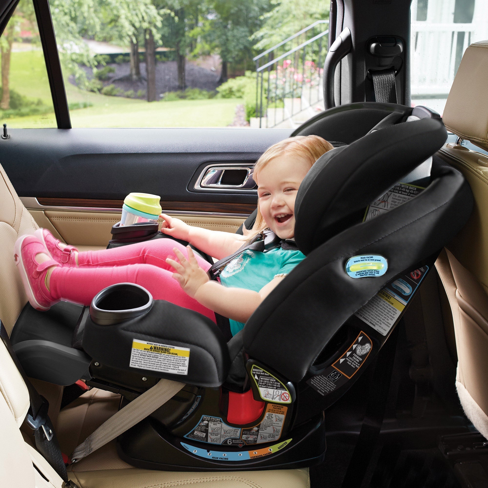 Graco 4Ever Extend2Fit DLX 4-In-1 Car Seat