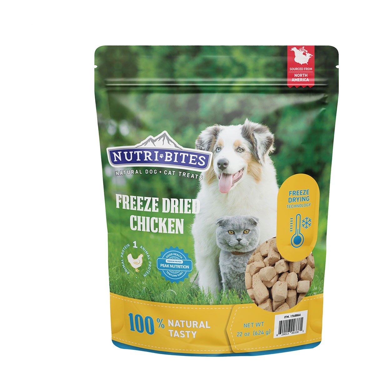 Canature  Freeze Dried Chicken Dog and Cat Treat 22 Oz, 2-Pack