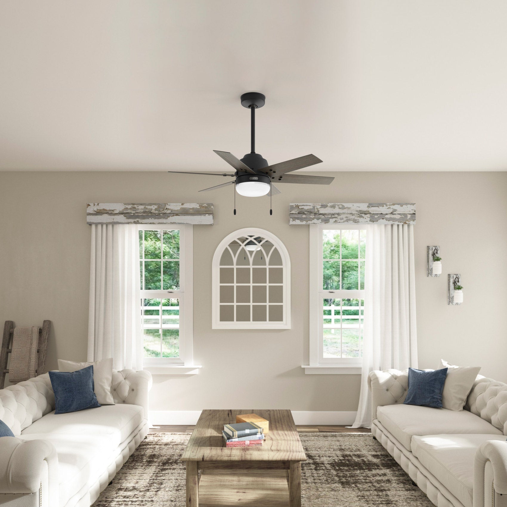 Spokane LED 44” Ceiling Fan