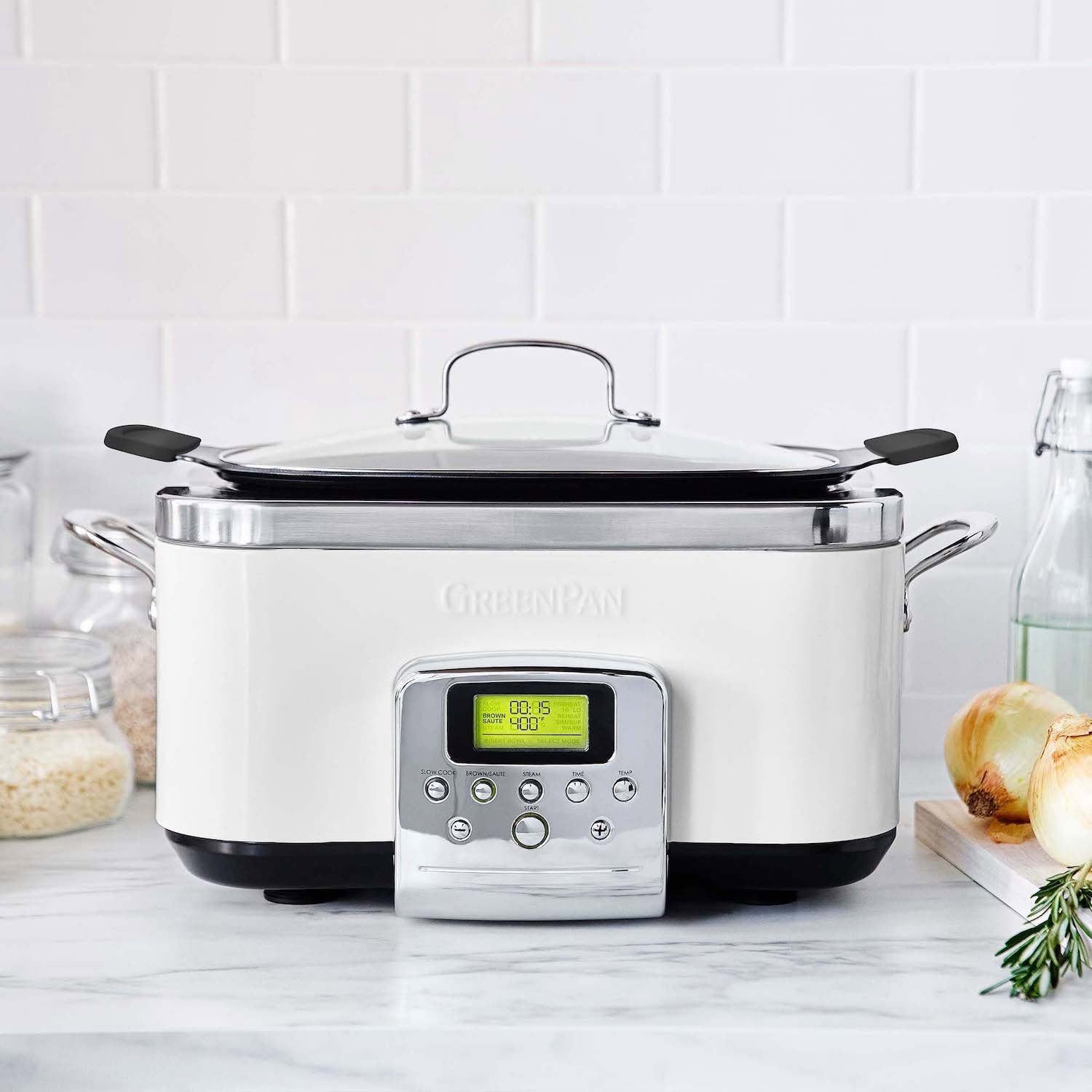 Elite 8-In-1 Programmable 6QT Electric Slow Cooker