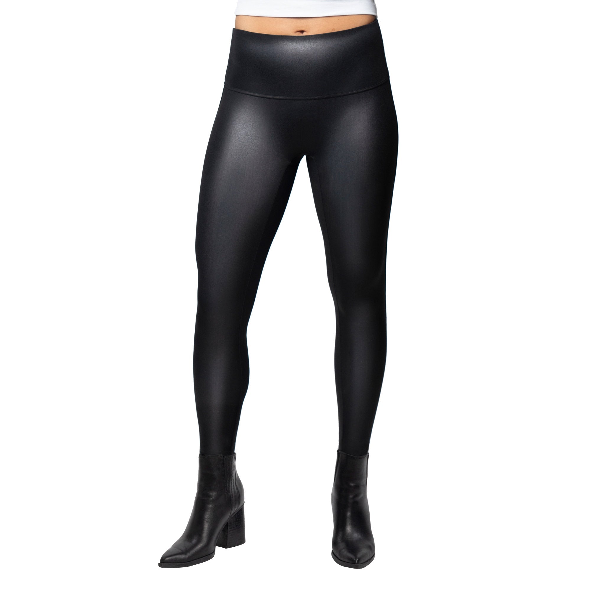 Jane and Bleecker Ladies' Faux Leather Legging Image