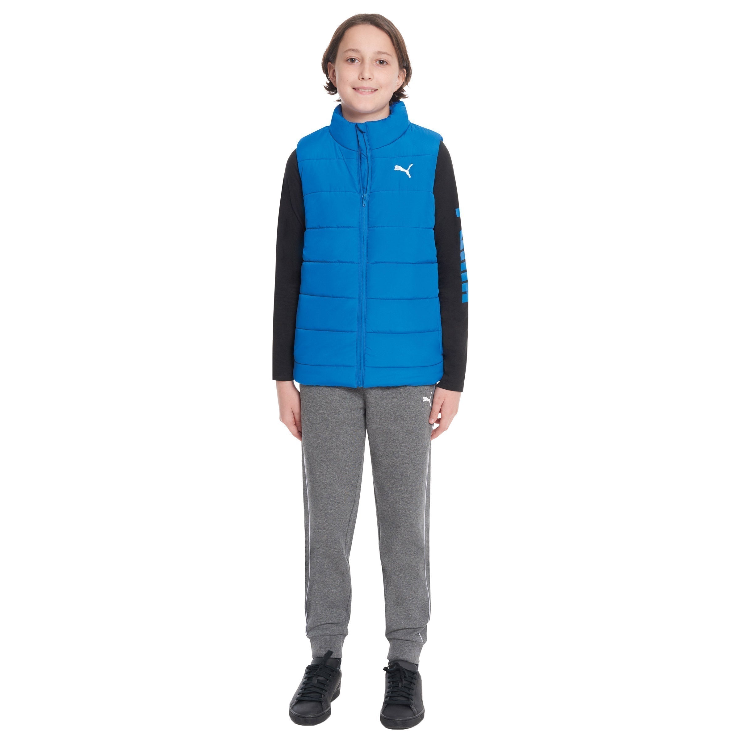 PUMA Kids' 3-piece Vest Set, Blue Image