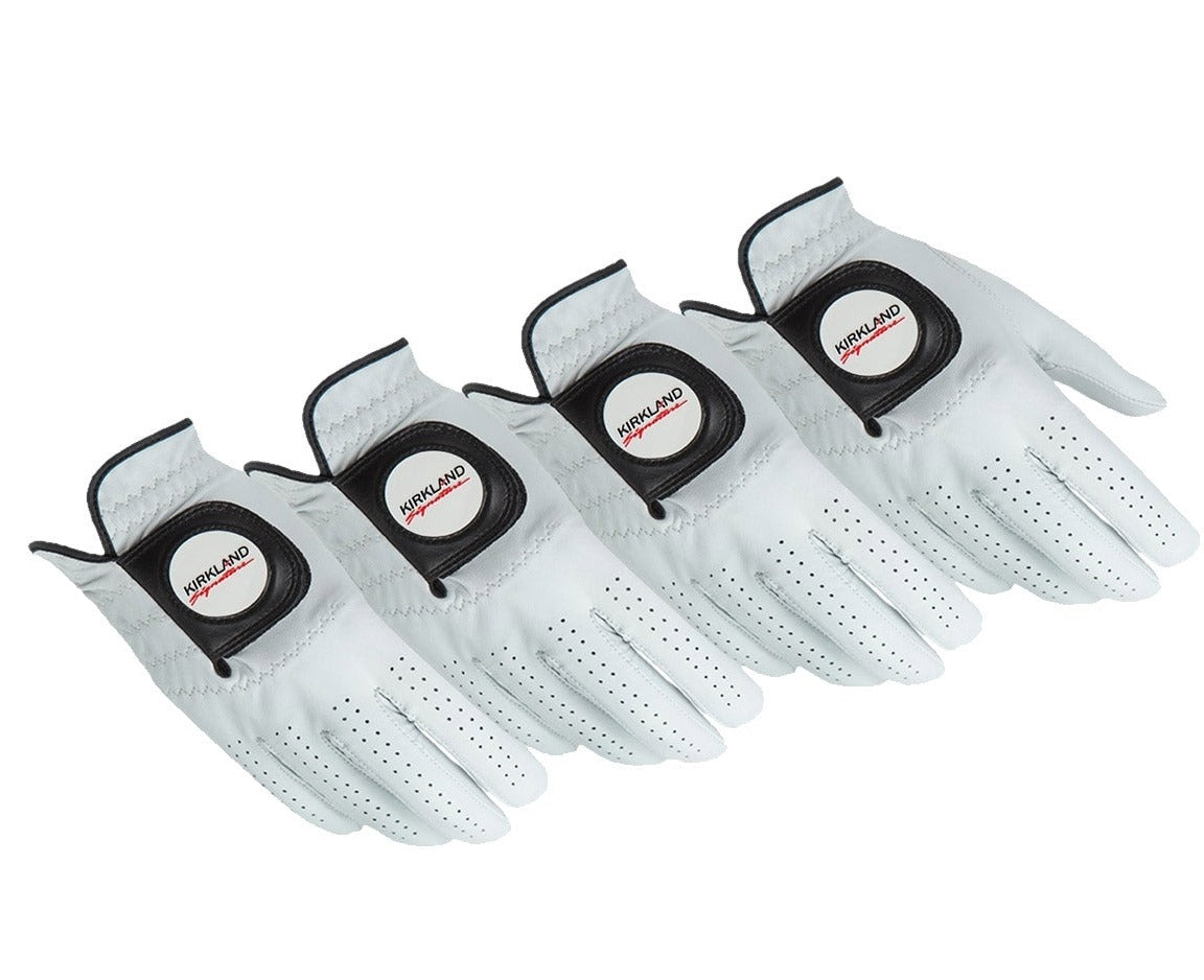 Kirkland Signature Leather Golf Glove 4-pack - Left Handed Image