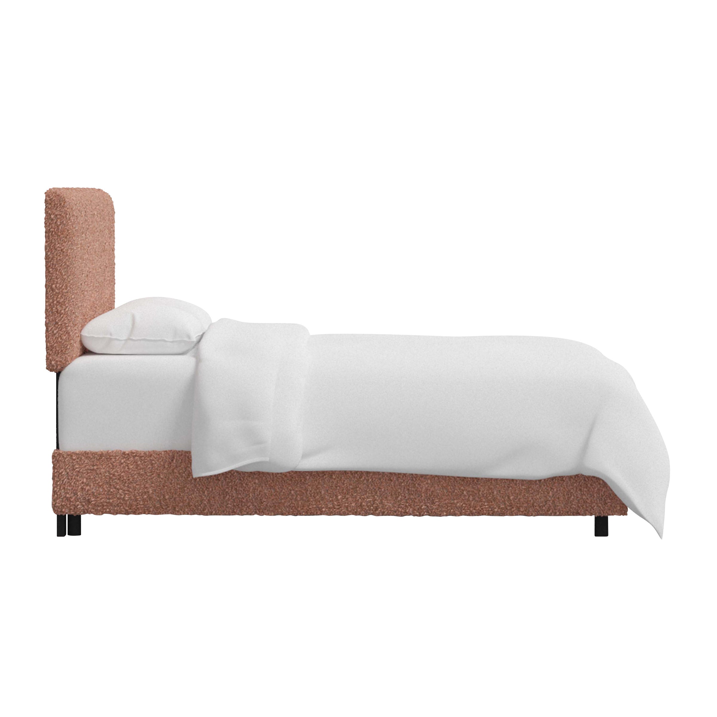 Ashland Boucle Bed with Bench