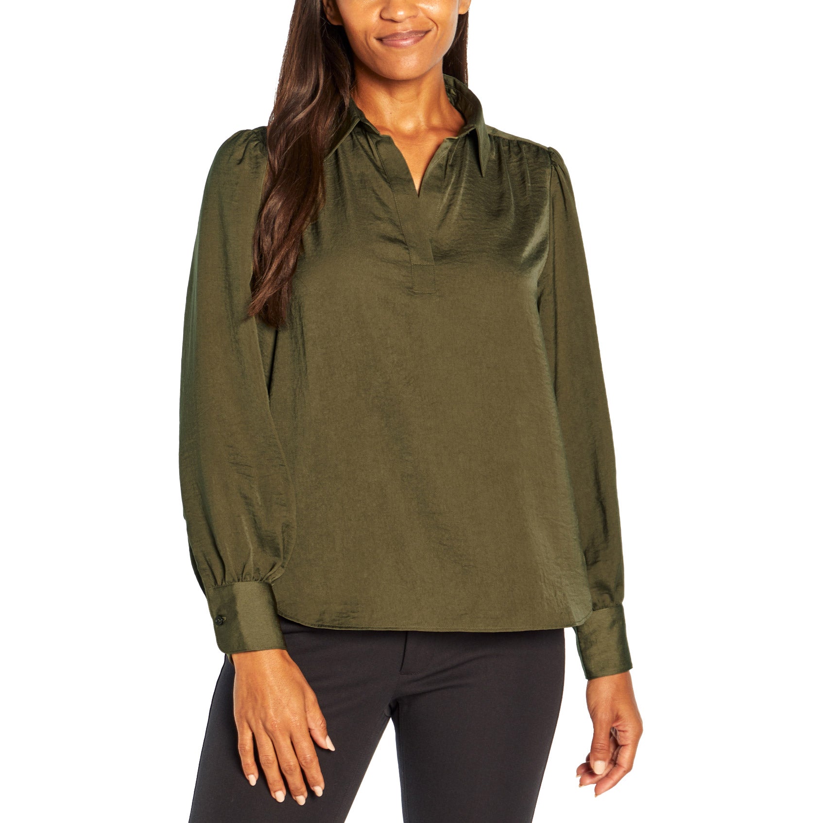 Banana Republic Ladies' Satin Pullover Image